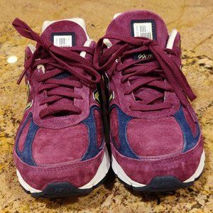 Plum purple new balances 990s